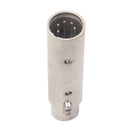 3Pin XLR Female to to 5Pin XLR Male Converter Adapter for DIY HiFi Microphone