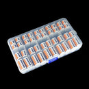 40PCS Wire Connector PA66 Orange 17.6*10.2*2.3 Function Useful