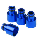 8 Pieces Aluminum Fuel Injector Adapters For  Acura RDX