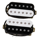 Premium Electric Guitar Pickups Humbucker Double Coil Pickup Set Black and White