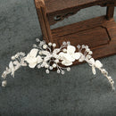 Baroque Butterfly Tiaras Bridal Headband Wedding Hair Accessories Party Crown