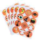 120pcs Halloween Sealing Stickers Pumpkin Ghost Witch Labels DIY Gift Stick ME