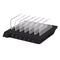 Multi Port Fast Charging USB Phone Charger Station Dock Stand AU Plug Black