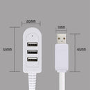 3 Ports USB 3.0 Multi High-Speed HUB Splitter Expansion Laptop For Desktop PC US