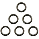 Spring Snap Hooks Gate O Ring Keyring Organizing Accessory Buckle Black