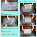 3x 2 In 1 Ancient Paper Making Method Wooden Paper Making Papermaking Mould