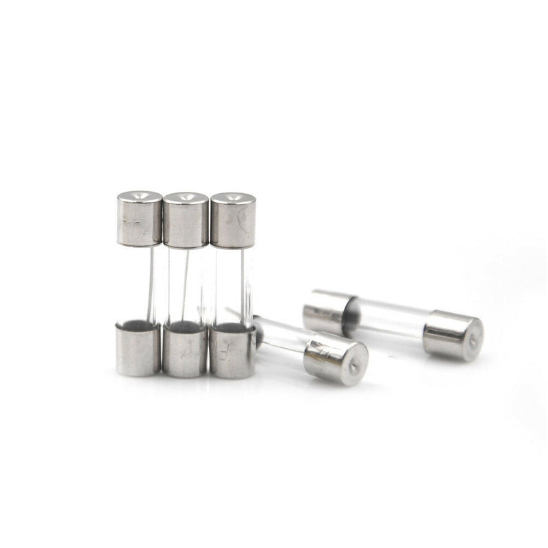 100Pcs/Box 5*20mm 10A 250V Fuses 10 Amp Glass Tube Fast-Blow Fuse  Ew