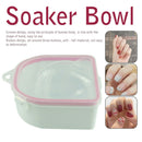Manicure Nail Art Acrylic Tool Salon Soaker Bowl Separate Fingers Polish Remover