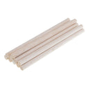 10Pcs/pack 11x200mm Balsa Wood Round Sticks Pieces for Wooden Art Ornamnets