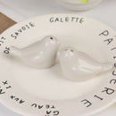 2x Love Bird Salt Pepper Shaker Pots Cruet Caster Seasoning Souvenirs DecorJR