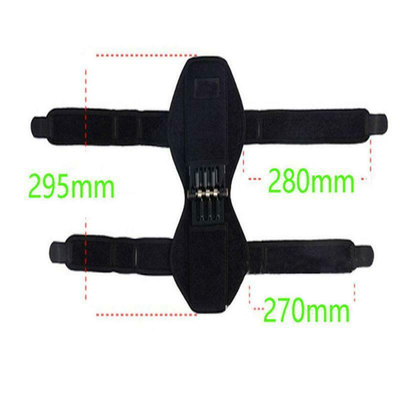 2PCS Knee Pads Power Lift Spring Force Knee Booster Support Powerful Rebound Aid