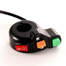 3 in1 Motorcycle Bike 3CV Universal 7/8" Switch Horn Turn Signals On/Off Ligh3CA