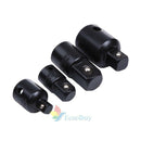 4pcs 3/8" 1/2" 3/4" Air Impact Reducer Drive Adapter Converter Socket Wrench Kit