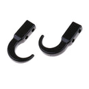 Black Metal Trailer Winch Tow Hooks for 1/10 RC4WD D90 Remote Control Buggy