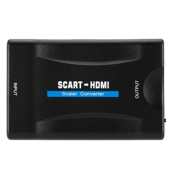 1080P SCART to HDMI Video Audio Upscale Converter HD Receiver TV (US) A#S