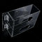 2PCS Acrylic Double Capacity Facemask Dispenser Case Organizer with Cover