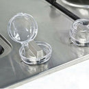 Gas Stove Switch Cover Childproof Gas Stove Knob Protective Covers (4pcs) A