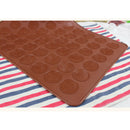 Silicone Macaron Macaroon Baking Mat Cake Decorating Mat - Makes 48 Macaroon