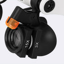 Magnifying Glass LED Light Head Loupe Jeweler Watch Bright Magnifier with