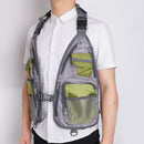 Fly Fishing Vest Combo Chest Pack for Tackle Gear and Accessories, Adjustable