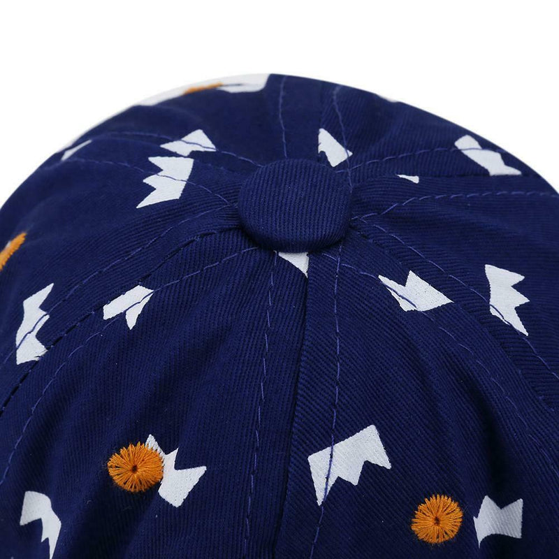Fashion Newborn Baby Girls Boys Sun Hats Cotton Cap Crown Floral Baby Hat