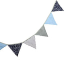 12 Flags 3.2m Dots Print Pennant Flag Bunting Wedding Festival Decor Banner