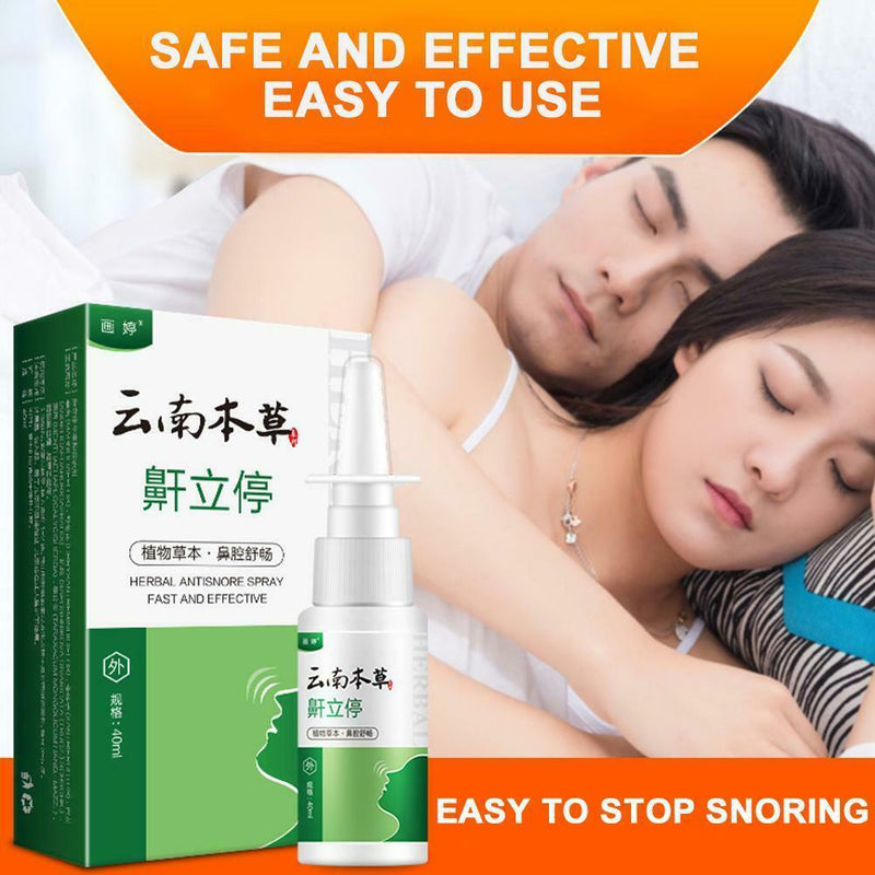 Snore Solutions ZhongJian Anti Snoring Stop Relief Nostril Spray Sleep Apne B3V0