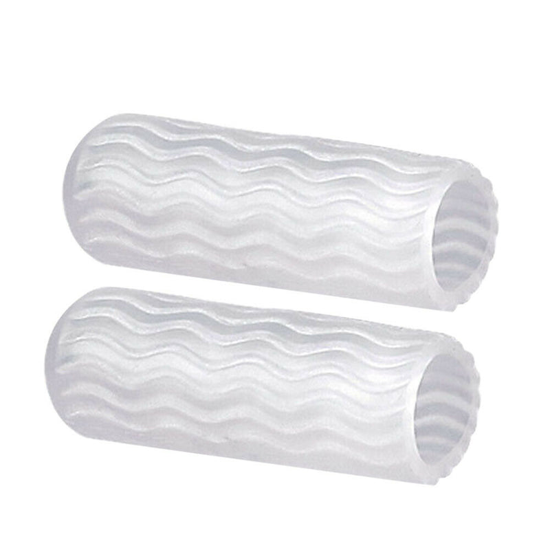 2pcs Fingers Toes Protective Sleeve Overlapping Anti-wear Sleeve Feet Care