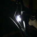 Bicycle Headlight+Tail Lamp 3 Modes USB Rechargeable Safety Warning Light