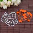 Gift Bear Cutting Dies Stencils Scrapbook Embossing DIY Craft Album Card