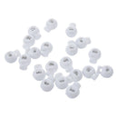 Lanyard Luggage Backpack Toggle Stop Barrel Cord Locks Ends 20 Pcs