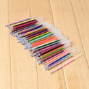 100 Pcs/pack New Colors Gel Ink Pen refills graffiti school office supplies P1I9