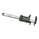 Digital Caliper, 100mm 4 inch LCD Digital Electronic Carbon Fiber Vernier C