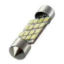 20X White Dome 3528 SMD 16 LED Car Festoon Interior Bulb Light Lamp 239 39m