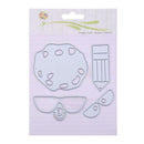4pcs DIY Stone-shaped Cutting Dies Stencil Scrapbooking Embossing Template