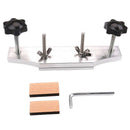 Repair Home Cork Gasket Luthier Tool Universal Guitar Bridge Clamp With L Wrench
