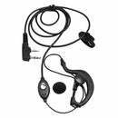 2Pin Headset Earpiece Mic For Baofeng UV-5R UV-82 BF-888s Radio Walkie  IHZ ZNH