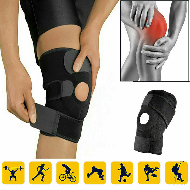 Knee Brace Support Neoprene Patella stabilising Belt NHS Adjustable Strap Use