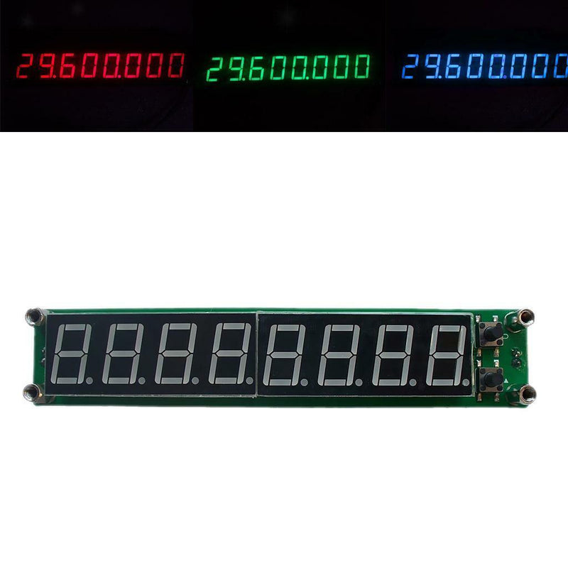 PLJ-8LED-R 0.1MHZ - 1GHz RF Signal Frequency Counter Cymometer Tester Red