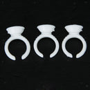 100pcs Disposable Adhesive Tattooing Ink Cups Pigment Holder Ring Small