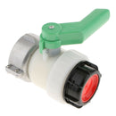 2Inch 1000L IBC Water Tank Screwable Ball Valve HDPE BSP DN50 75mm