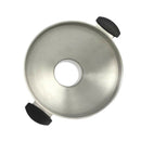 Stainless Steel Large Wide Mouth Filling Funnel Removable Strainer Kitchen