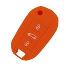 Silicone Keyless Entry Car Remote Fob Key Fob Bag Holder Case Folding Flip