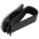 Auto Fastener Clip White Rhinestone Diamond Car Sun Visor Glasses Sunglasse T4M2
