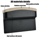 Car Seat Pockets Pu Leather Car Side Seat Organizer Seat space Filler Catch I6L8