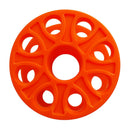 Durable Plastic Blank Finger Reel Spool for Scuba Diving Snorkeling Orange