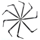 50pcs Bend Arrow Dripper Micro Drip Irrigation Drops Emitters Home Garden