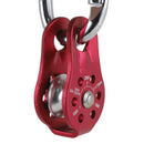 Rock Climbing Pulley Fixed Sideplate Single Sheave Pulley Outdoor Survival  C4Y5