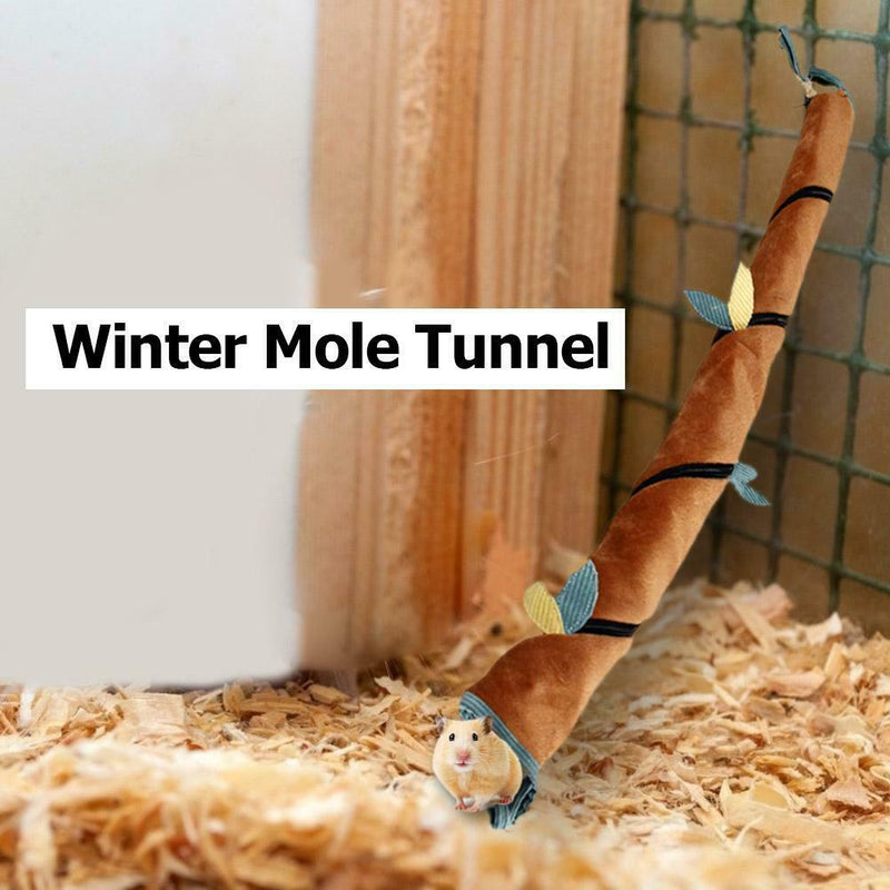 Hamster Hanging Nest Branch Shape Plush House Swing Loft Bed for Pet Supply