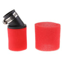 32mm Bent Angled High Flow Air Filter Pod Cleaner Fit KTM50 50cc 110cc ATV